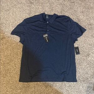 Alfani Men's Navy Polo Shirt